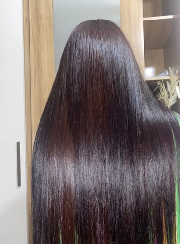 Customer photo review of Kit Lissage Brésilien au Café Vert