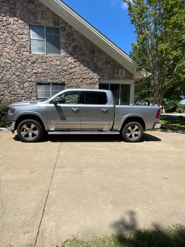 Customer photo review of 2019-2024 Dodge Ram 1500 Air Suspension Conversion/Delete Kit with Light Fix Module (DR44FM)