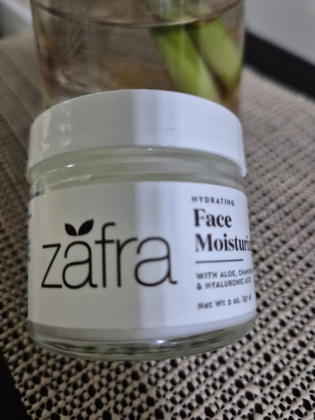 Customer photo review of Zafra Hydrating Face Moisturizer