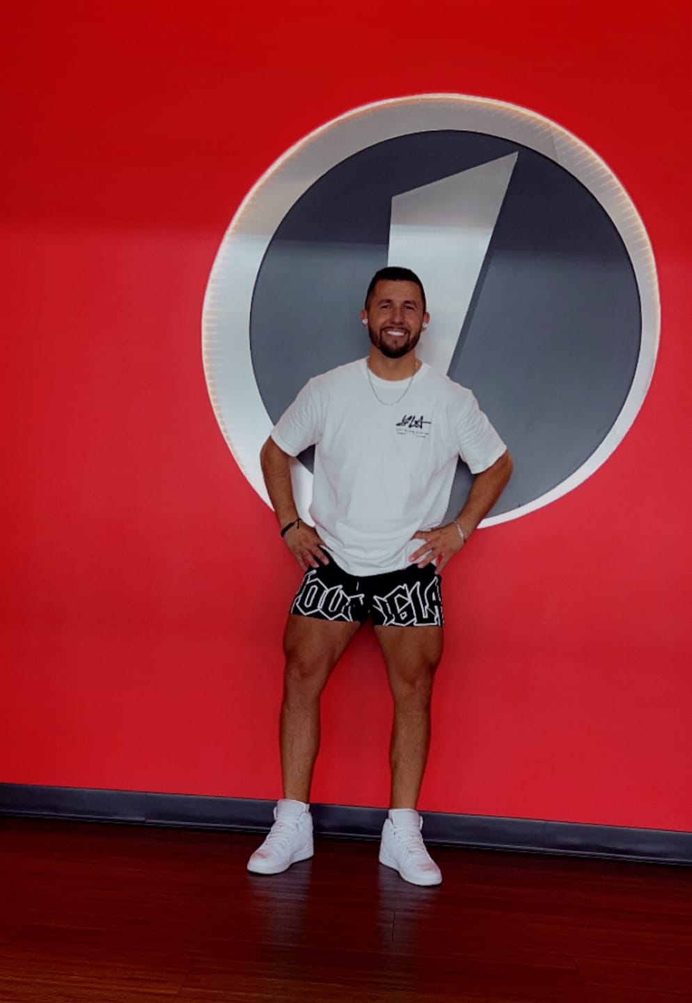 Customer photo review of 134 Game-Time Shorts & Socks Set