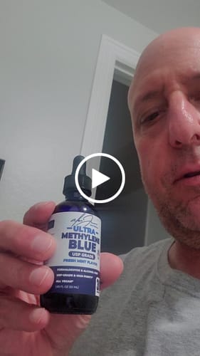 Customer video review of (30-Day Subscription) Ultra Methylene Blue
