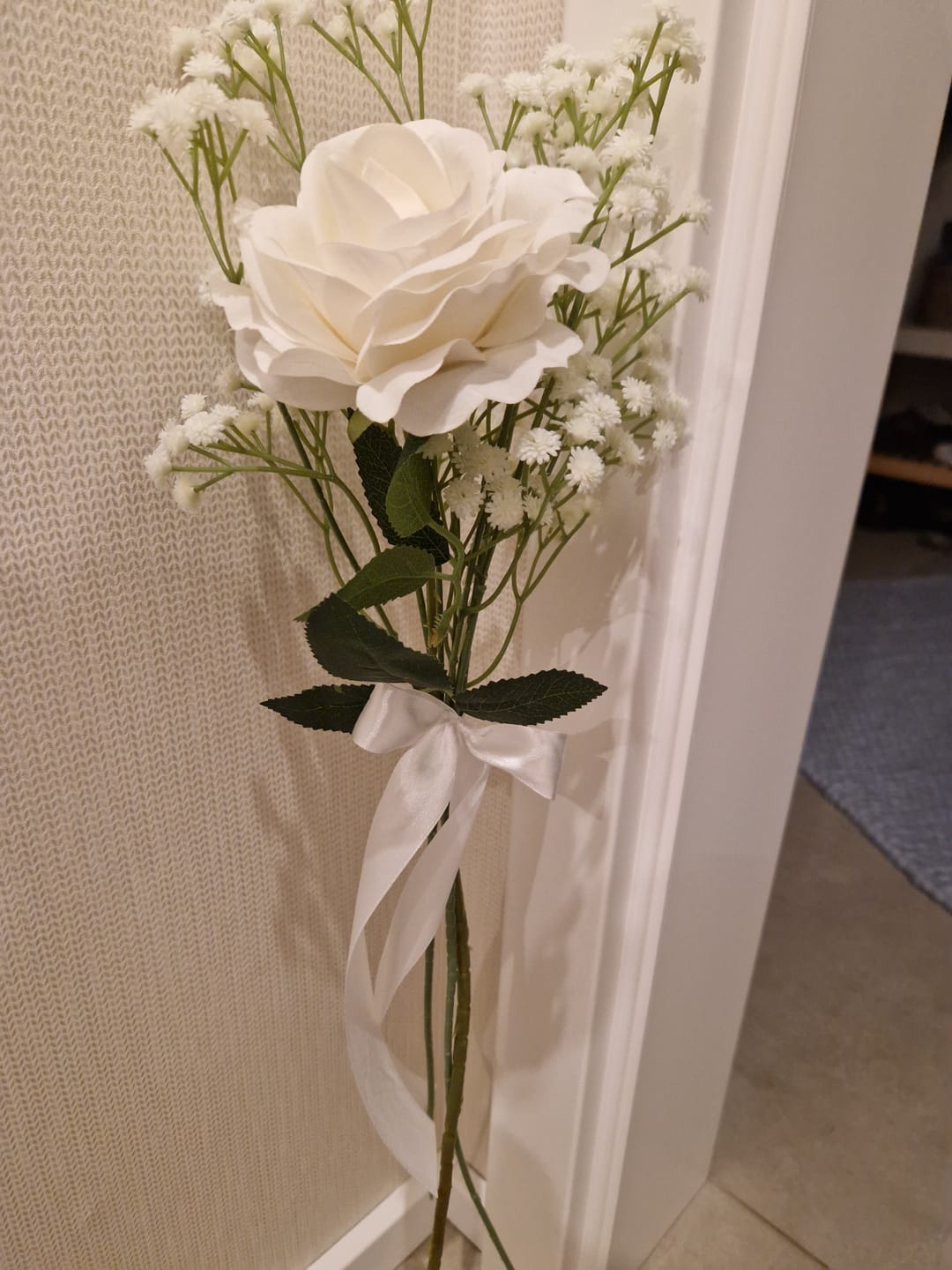 Customer photo review of Satinband 25 mm x 25 m Weiß