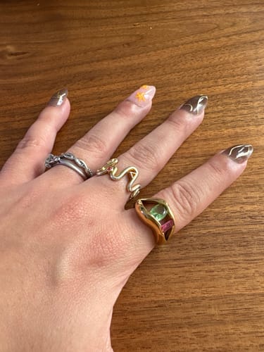 Customer photo review of Gumdrop Galaxy Ring