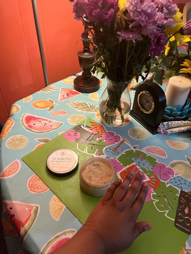 Customer photo review of Seamoss Whipped Body Butter