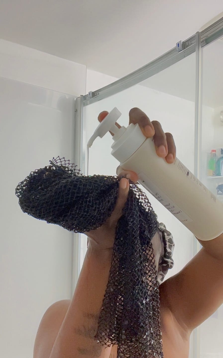 Customer photo review of Original African Bath Net