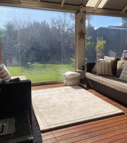 Customer photo review of The Mellow Mat® v2 (Soft Touch Sensory Tatami Rug)