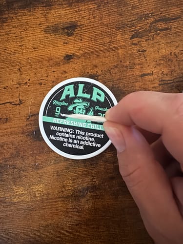 Customer photo review of Refreshing Chill Nicotine Pouches