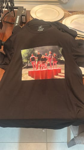 Customer photo review of DTF Transfers by Size