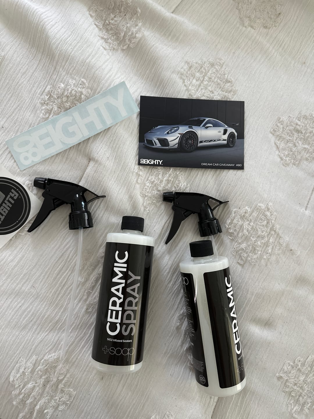 Customer photo review of +Soap Ceramic Spray