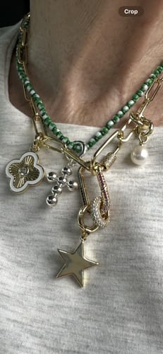 Customer photo review of Jett Necklace