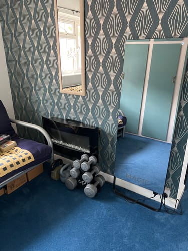 Customer photo review of MAGIC AI: Fitness Smart Mirror