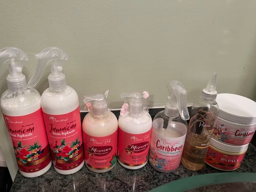 Customer photo review of Ultimate Transformation Bundle- Entire hair product line at $50 off! FREE SHIPPING