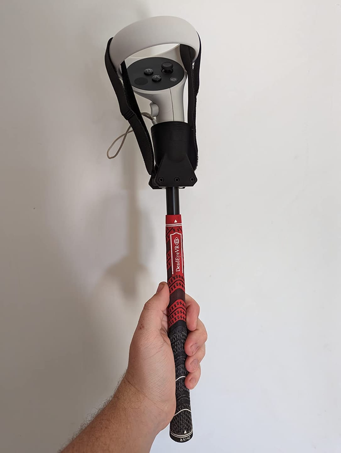 Customer photo review of DriVR - VR Golf Club Handle Accessory - Rift S, Meta Quest / Quest 2