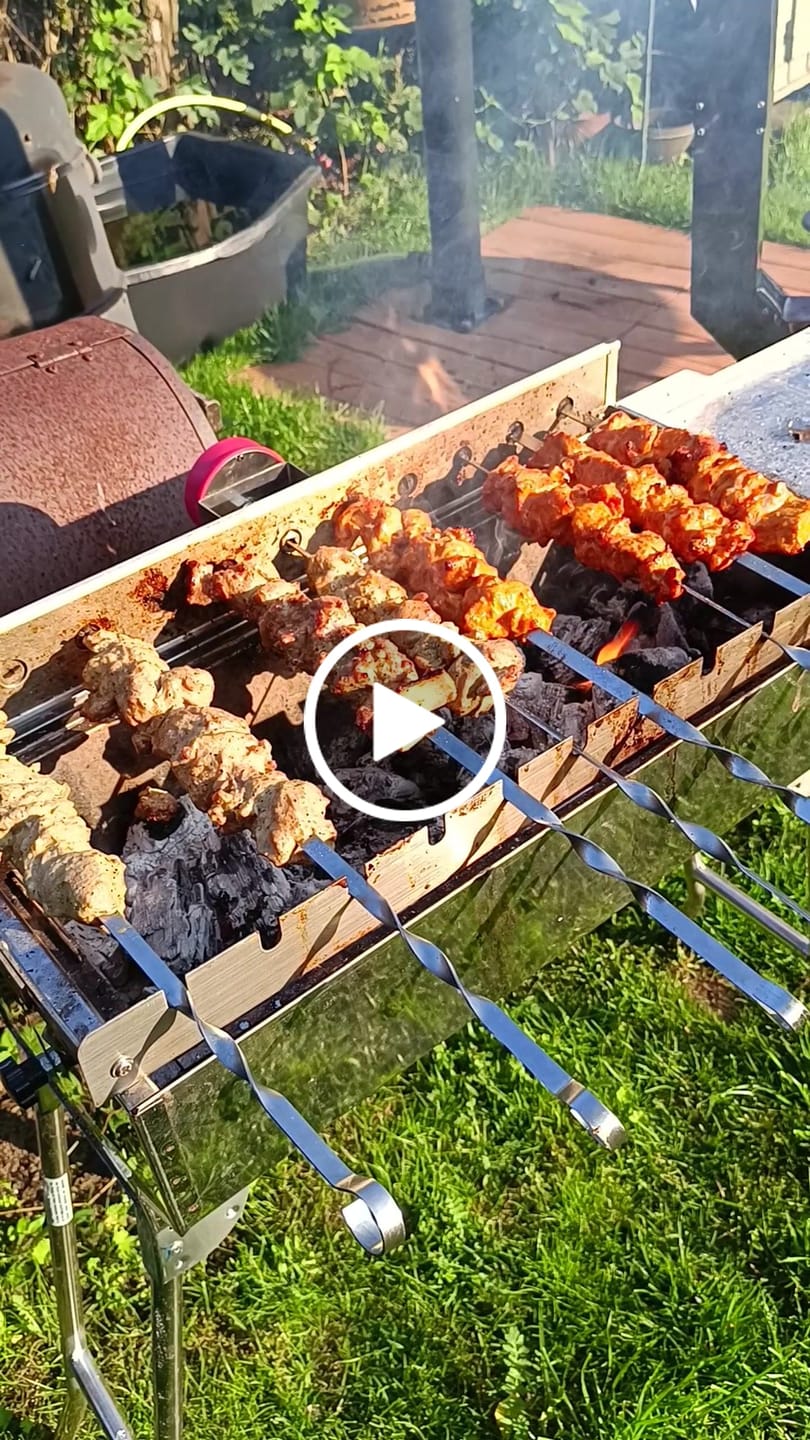 Customer video review of Lamm-Schaschlik Knoblauch-Pfeffer – würzig mariniert aus der Keule | mySchaschlik