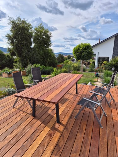 Customer photo review of U-Tischbeine Umgedreht 60x60mm - Modernes Design