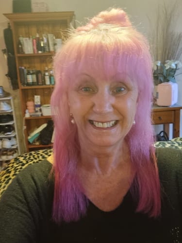 Customer photo review of Rosemary & Castor Oil for Hair Growth