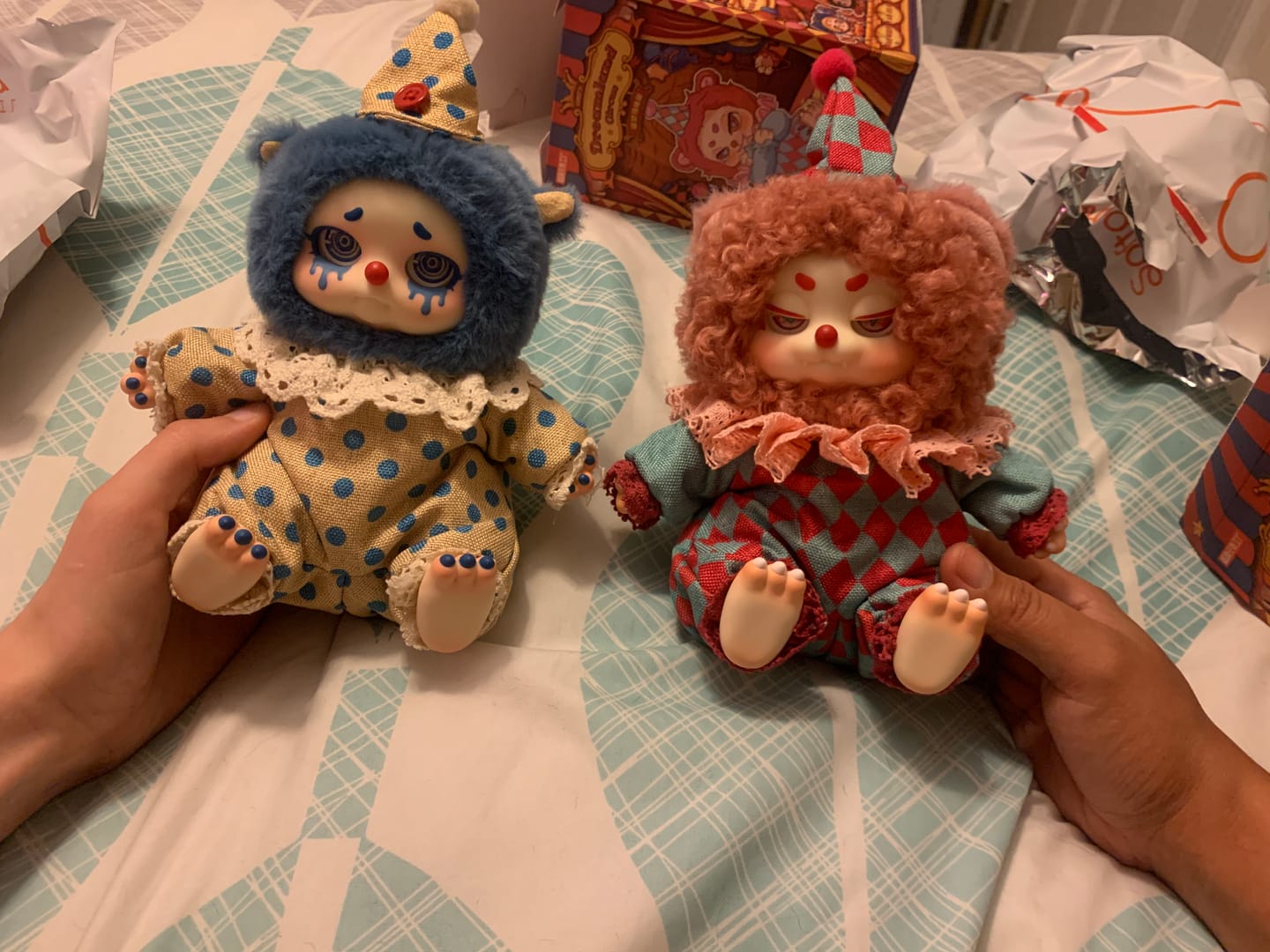 Customer photo review of Cino's Dreamland Circus Series Plush Blind Box