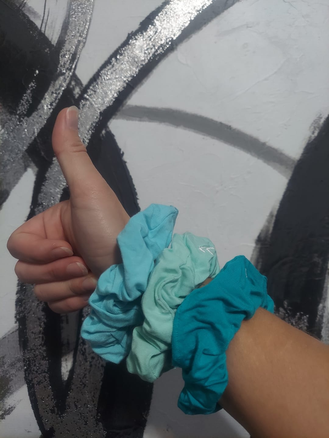 Customer photo review of Butter Soft OG Scrunchies