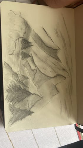 Customer photo review of Sakura Sketch Note Book - Sketchbook Papel Blanco/Crema 80 Hojas, 140 g/m2