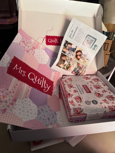 Customer photo review of Mrs Quilty Subscription Box 5