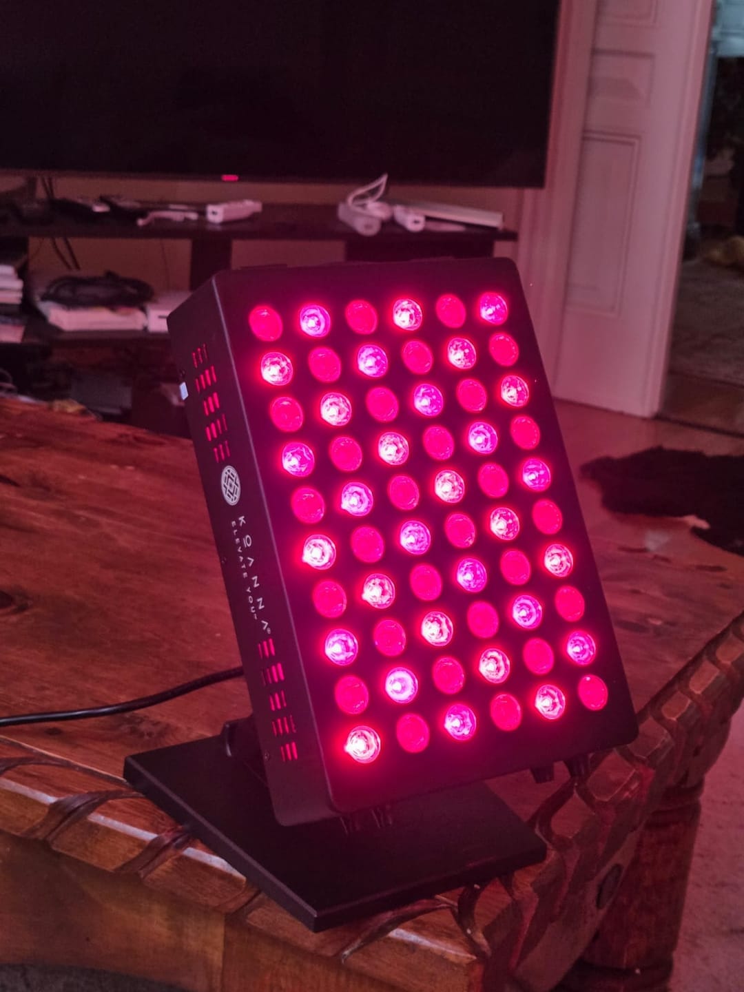 Customer photo review of Koanna® Luma300™ – Kraftvolles, kompaktes Rotlicht-Panel