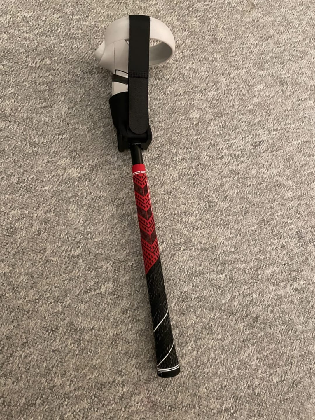 Customer photo review of DriVR - VR Golf Club Handle Accessory - Quest 3/3s - Pro