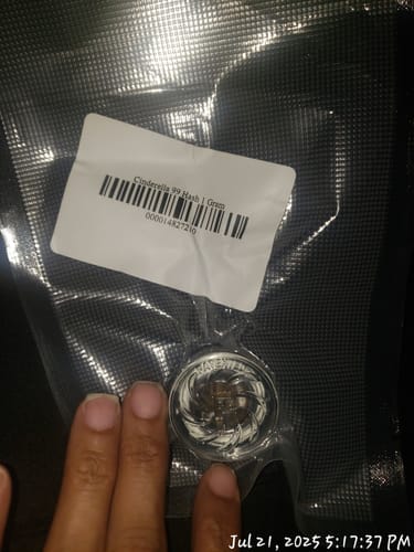 Customer photo review of Cinderella 99 Hash