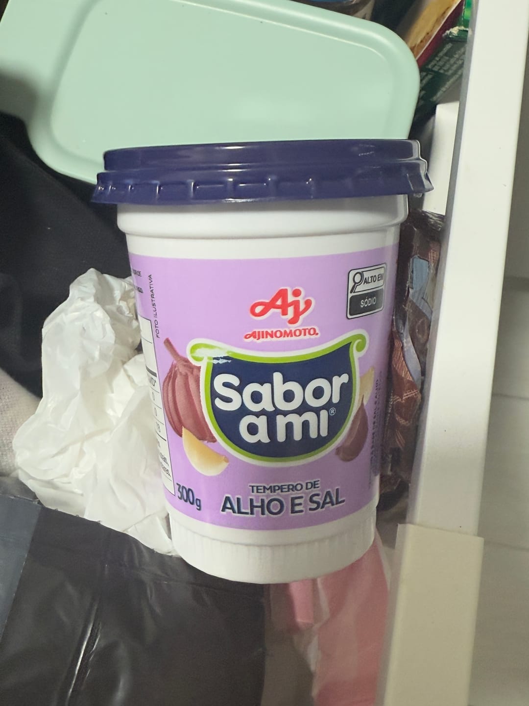 Customer photo review of Massa de Alho e Sal Sabor ami Ajinomoto 300gr.