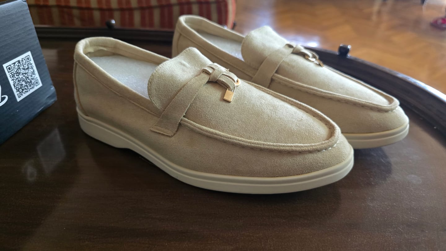 Customer photo review of CUCCOO LAMPRIAL  Women Casual Slip-On Flat Loafers Spring Shoes Spring Break Easter