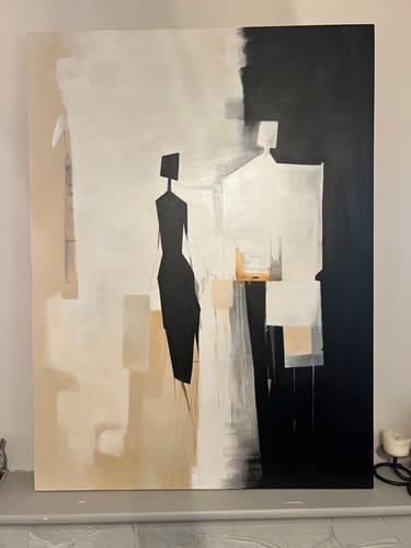 Customer review photo for Contemporary Minimalist Art #MA019
