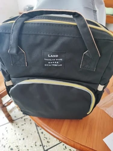 Customer photo review of Mochila con Cuna Portable para Bebé