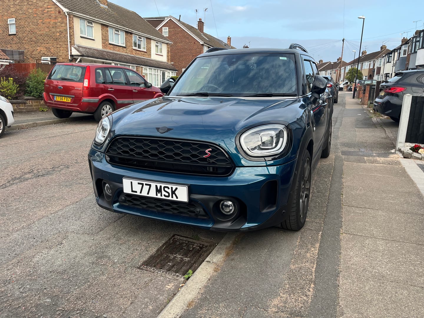 Customer photo review of Metal Pressed Number Plate, 5-Digit – 360mm x 111mm