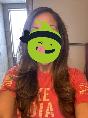 Customer photo review of Blowout Boost