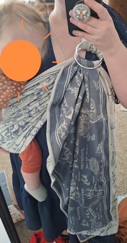 Customer photo review of Realm of Middle-earth™ Ink Ring Sling by Oscha