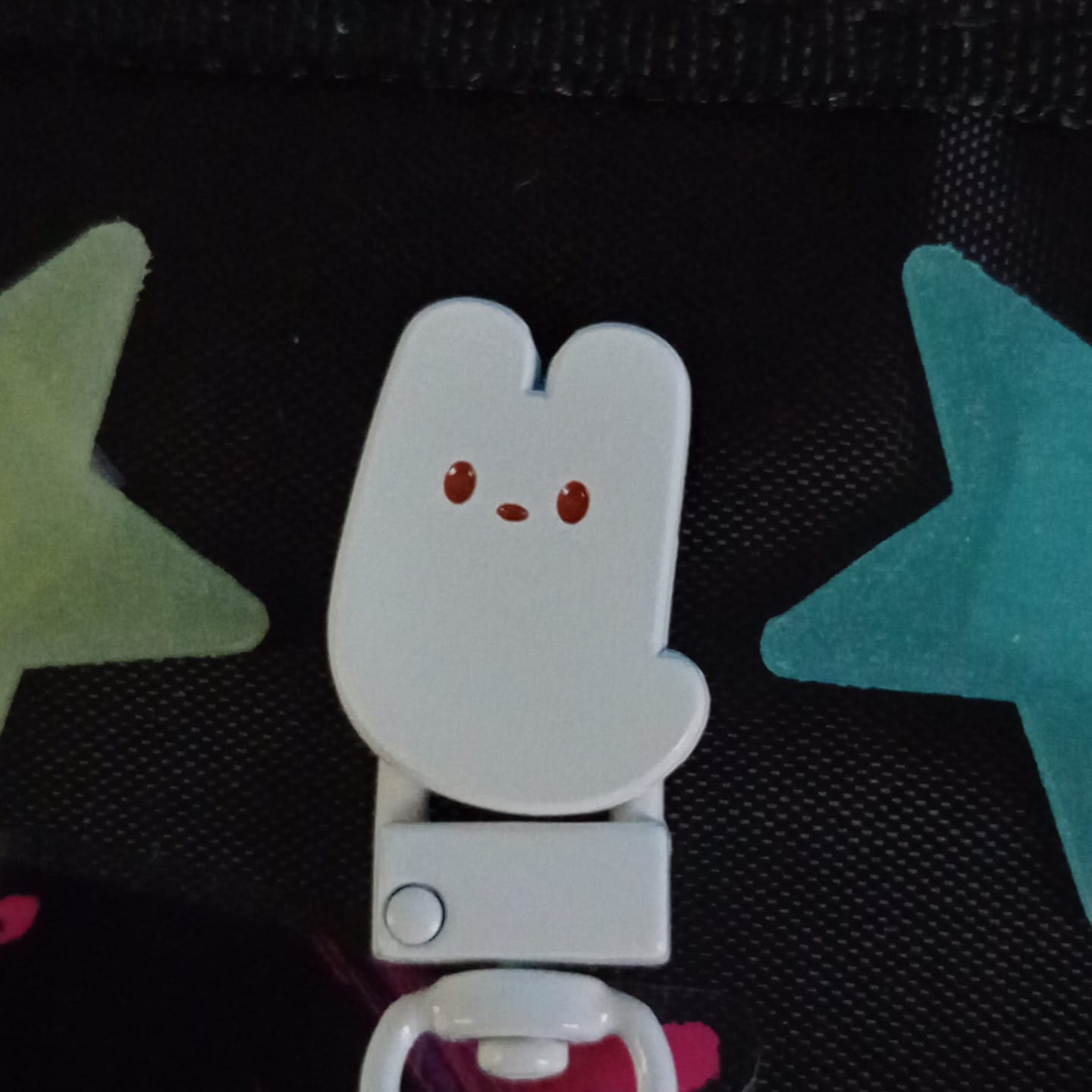 Customer photo review of Rain World - Survivor Marshmallow Mini Pin