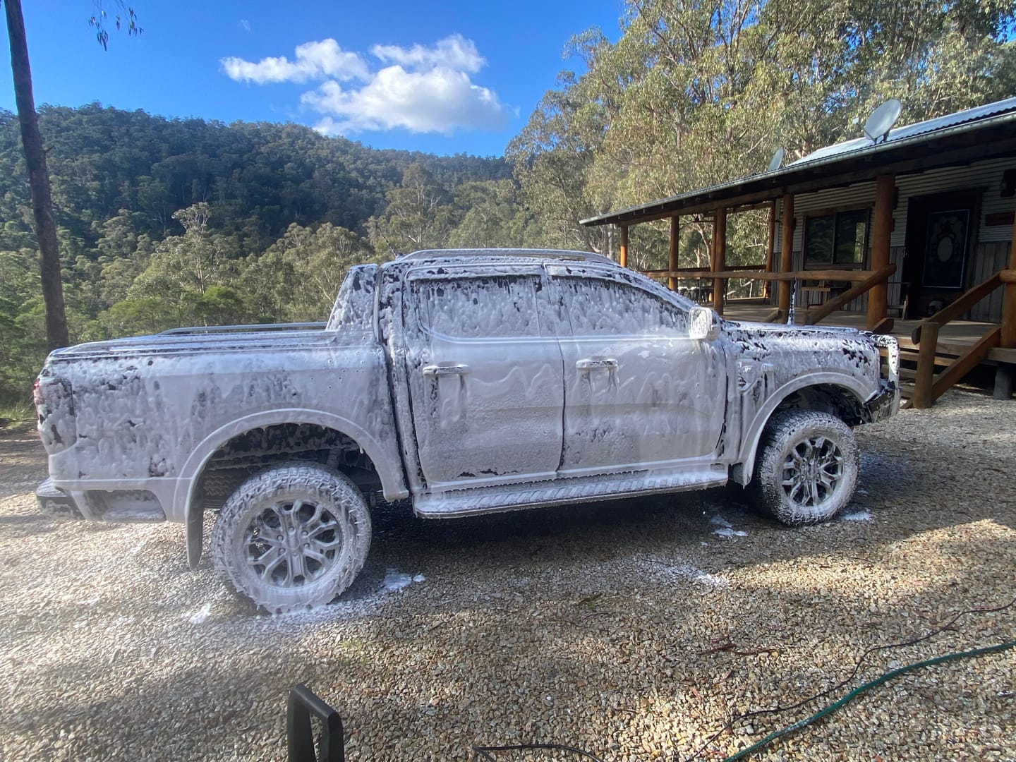 Customer photo review of Foam Cannon