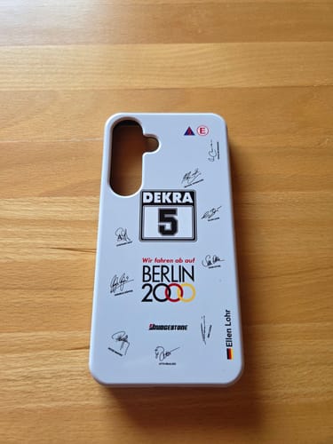 Kundenbewertung mit Foto zu 190E DTM 1992 Berlin 2000 Ellen Lohr Livery - Individuelle Premium Hülle für Samsung
