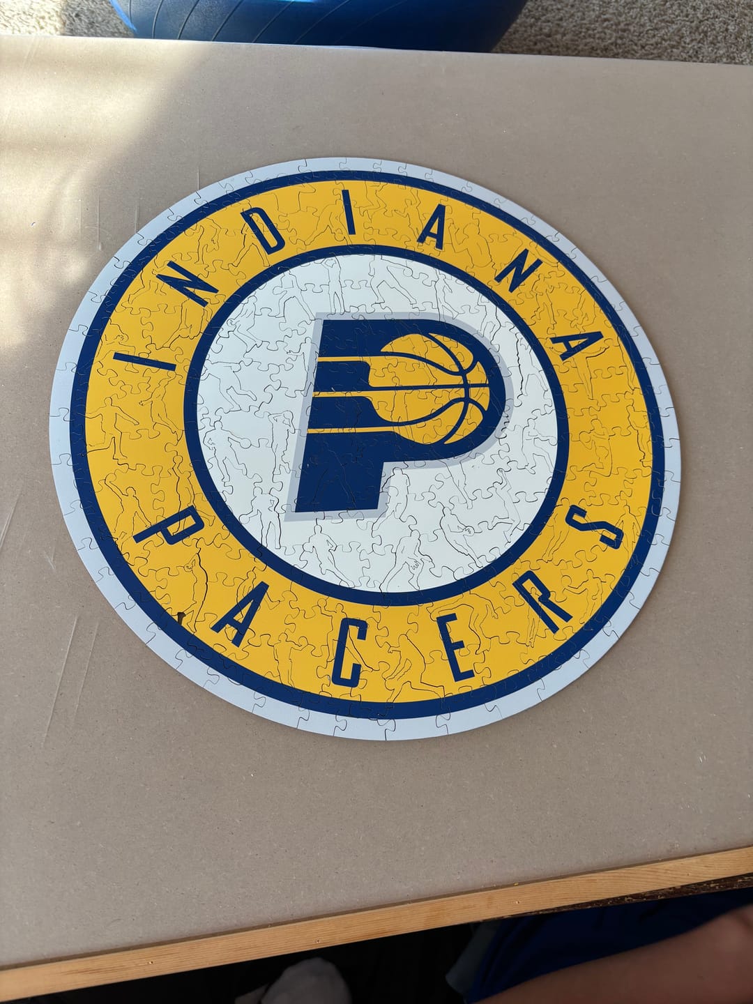 Customer photo review of Indiana Pacers™ - Wooden Puzzle