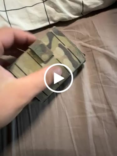 Customer video review of Tactical Wallet First Edition - Multicam