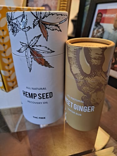 Customer photo review of Hemp Seed Recovery Oil
