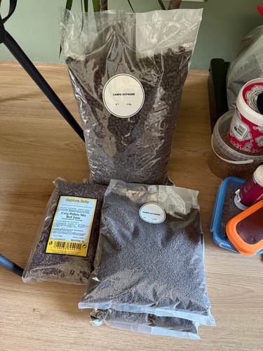 Customer photo review of CARPE EXTRUDEE (PURPLE PELLET)