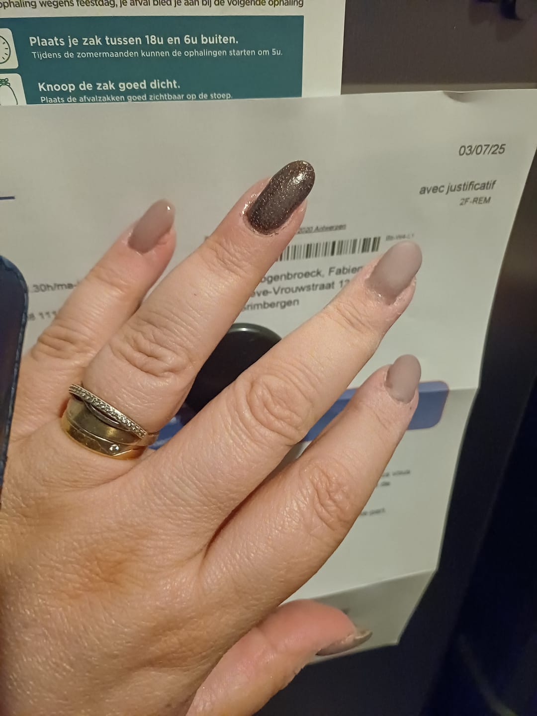 Customer photo review of Summer Tan Dipping Powder