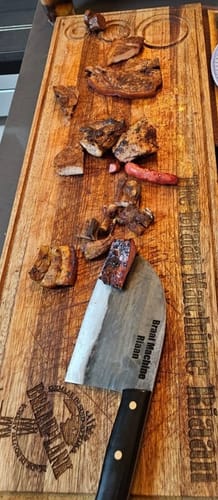 Customer photo review of BraaiPlank™ Diamond Rolling Knife Sharpening Kit