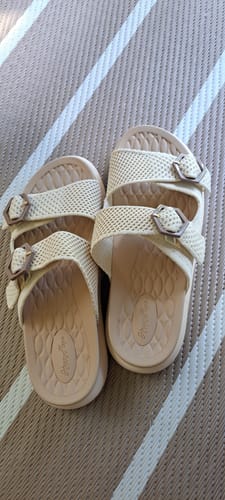 Customer photo review of HappySandals Oslo