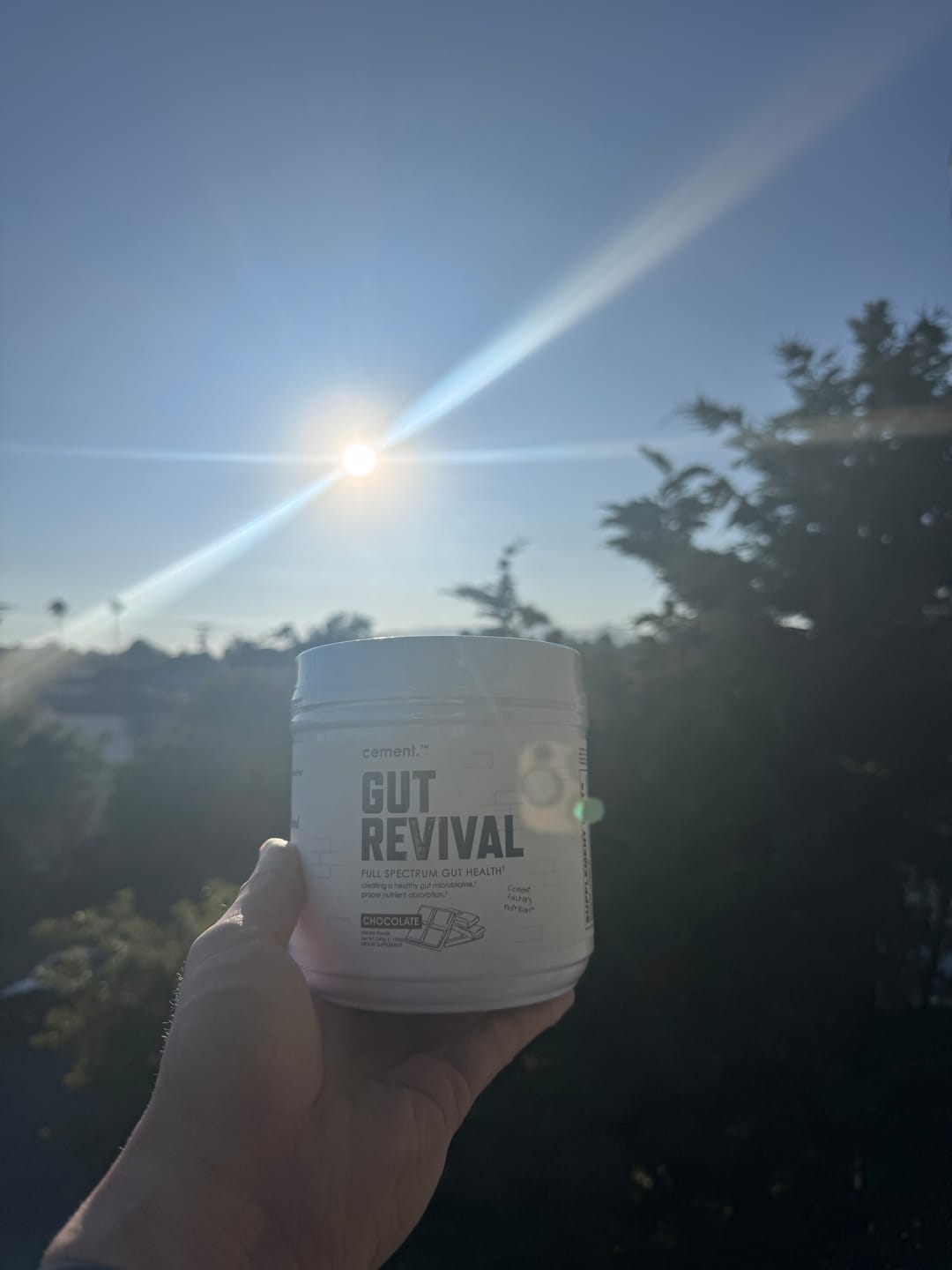 Customer photo review of Cement Factory GUT REVIVAL Gut Health Formula