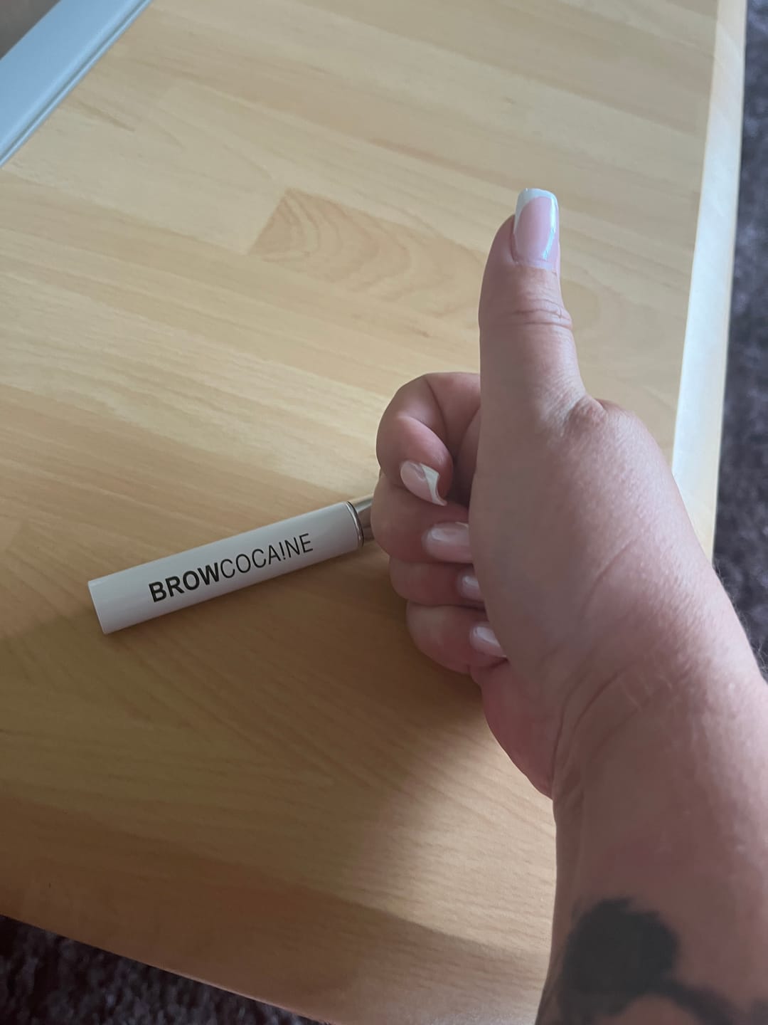 Customer photo review of BROWCOCA!NE - Augenbrauenserum