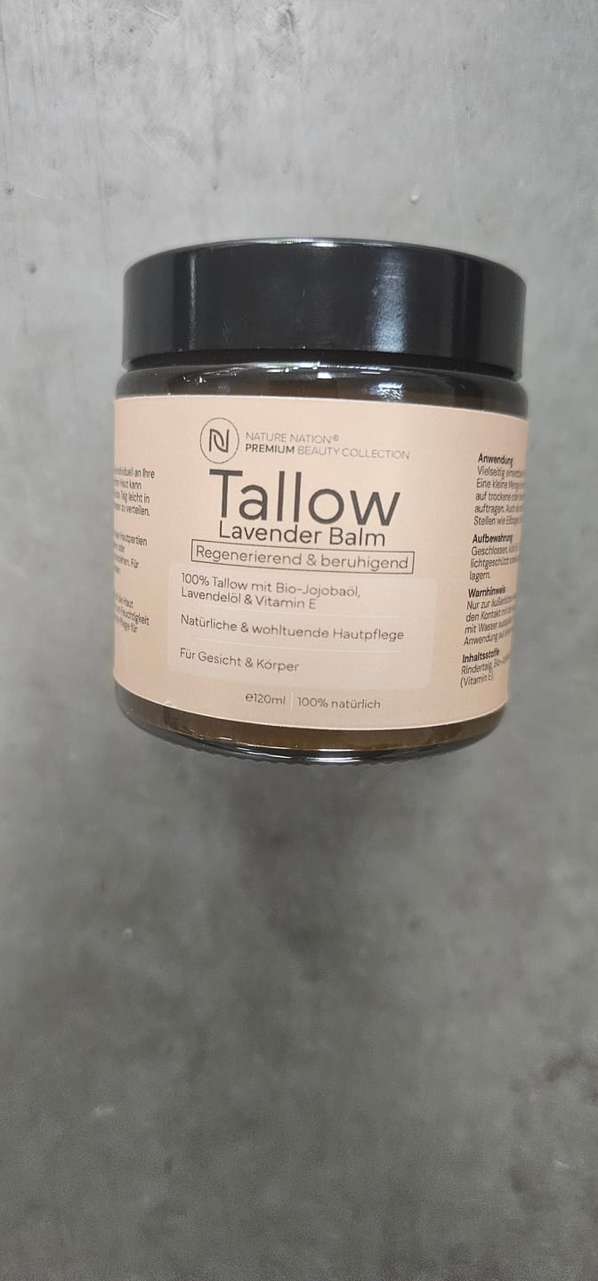 Customer photo review of Tallow Rindertalg Creme Lavendel – 100% natürliche Hautpflege Unparfümiert