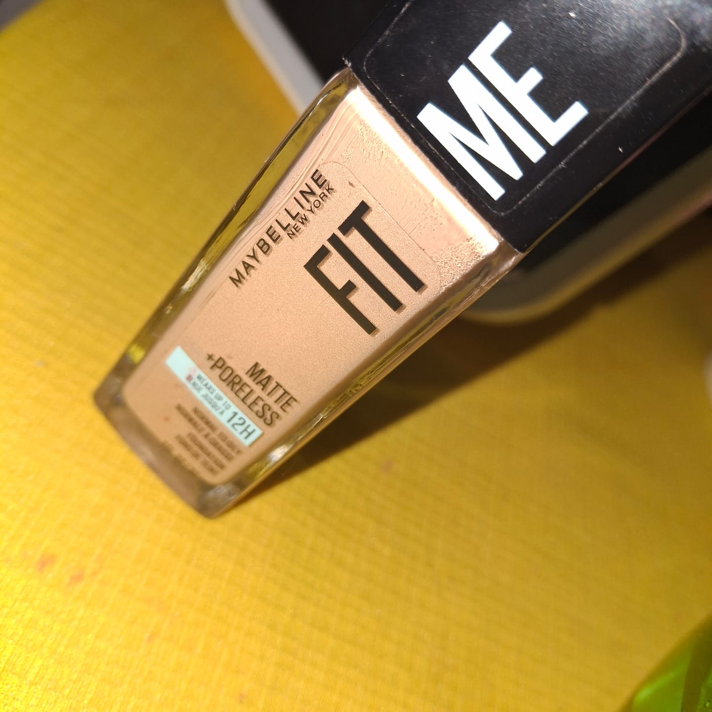 Customer photo review of Fit Me Matte + Poreless Liquid Foundation