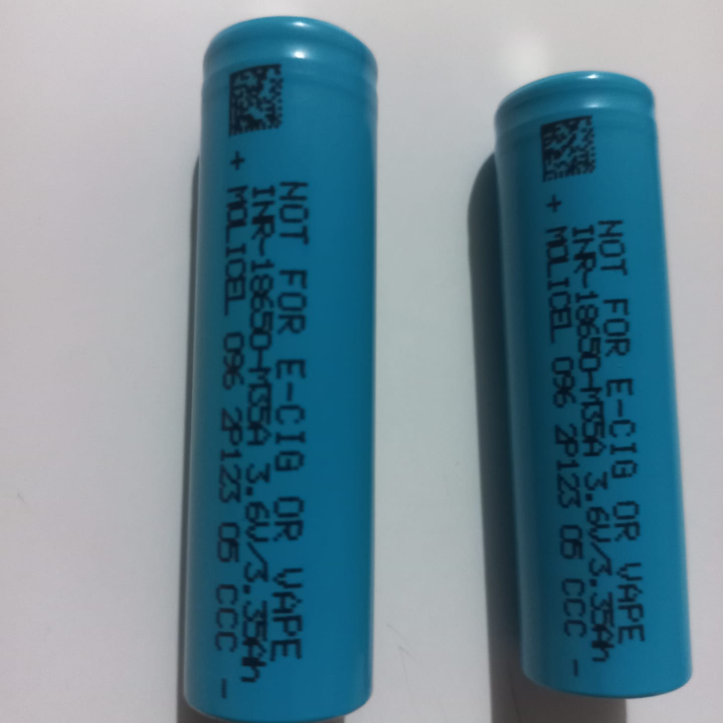 Customer photo review of Molicel M35A 18650 3500mAh 10A Battery