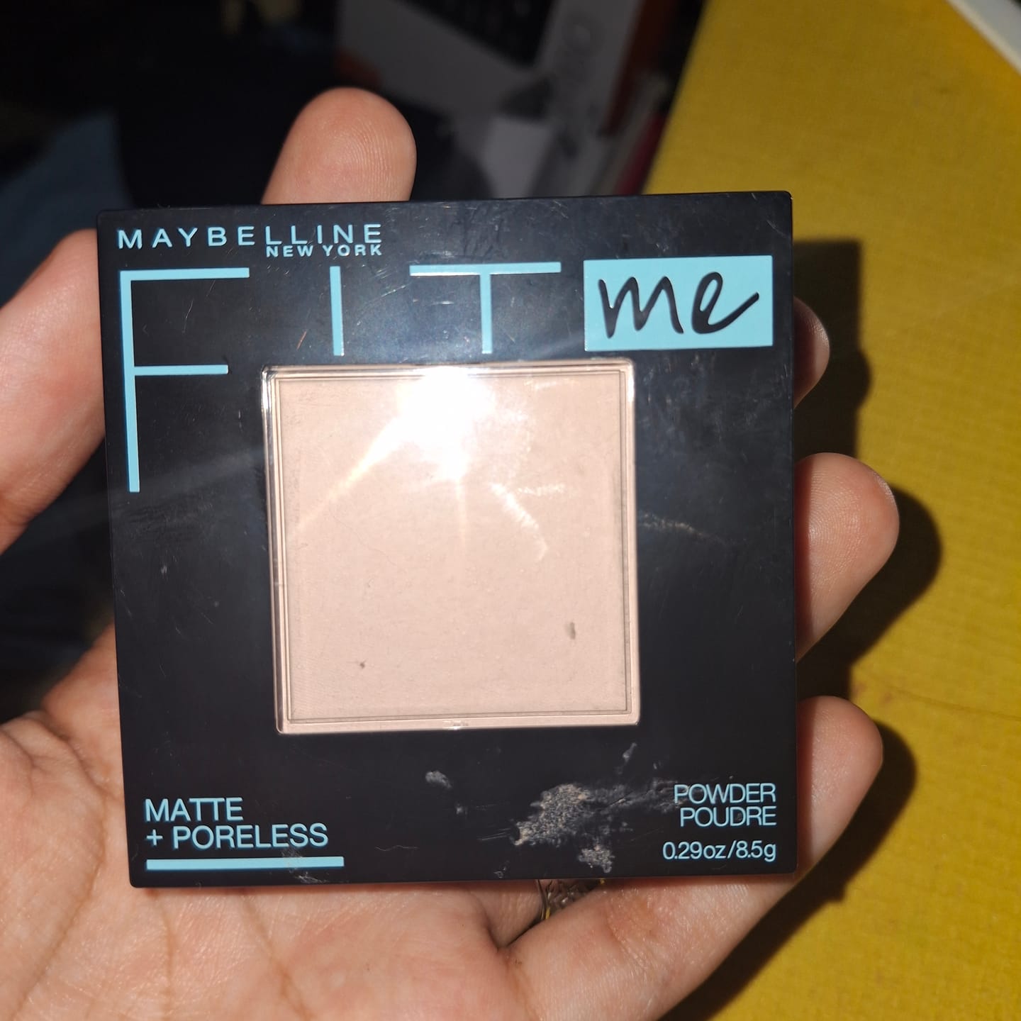 Customer photo review of Fit Me Matte + Poreless Powder